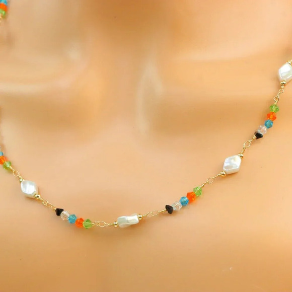 "New Beautiful Design Necklace Chain for Women/Girls, Gift, N606 - Picture 4 of 10